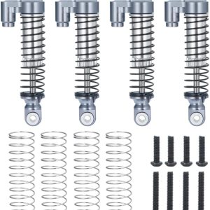 RCLIONS Amortiguador de amortiguador ajustable para automóvil a control remoto 118 de 2.323 in para TRX4M Defender Bronco 118th RC Crawler Car RCLIONS Amortiguador de amortiguador ajustable para automóvil a control remoto 118 de 2.323 in para TRX4M Defender Bronco 118th RC Crawler Car