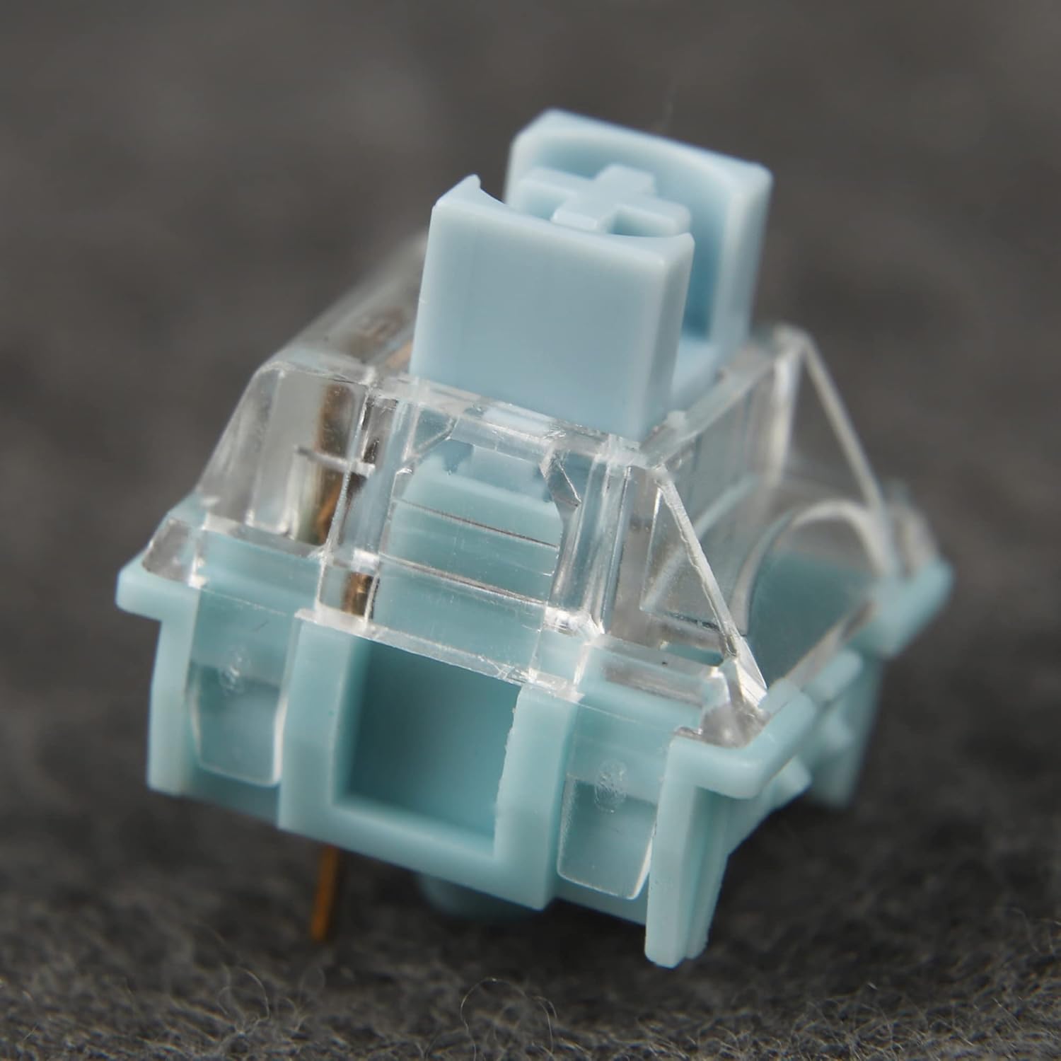 TTC Ace – Interruptor MX para teclado mecánico MX para teclado mecánico MX (70 unidades, blanco azulado)