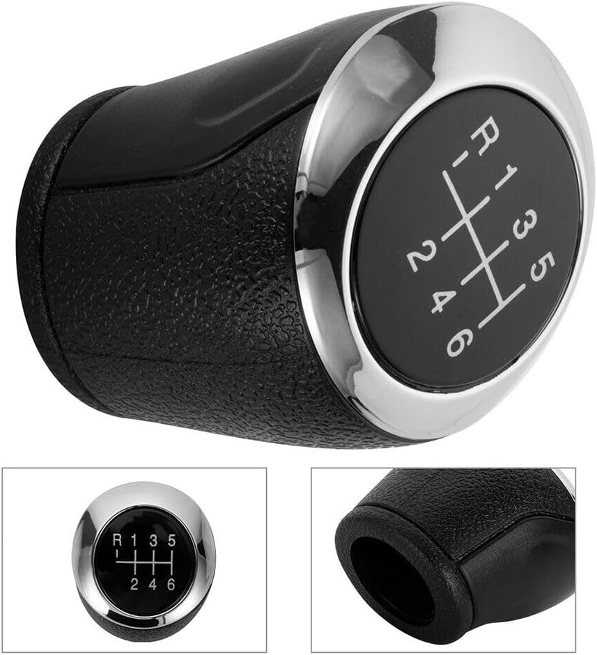 TEAMWILL Pomo manual de cambio de marcha de coche de 6 velocidades para Chevy Aveo Sonic T300 2012-2017