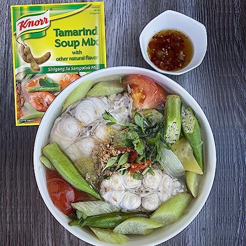 Knorr Mezcla de sopa de tamarindo (Sinigang sa Sampalok Mix), 1.41oz (40g) (paquete de 4)