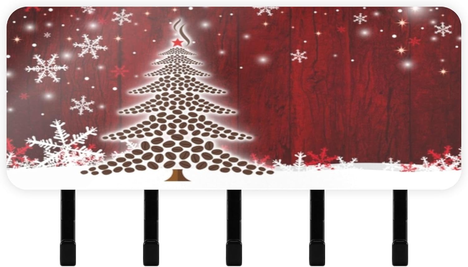 Soporte decorativo para llaves de pared, soporte decorativo para llaves y correo para el hogar, pasillo, cocina, granja, llavero con accesorios de