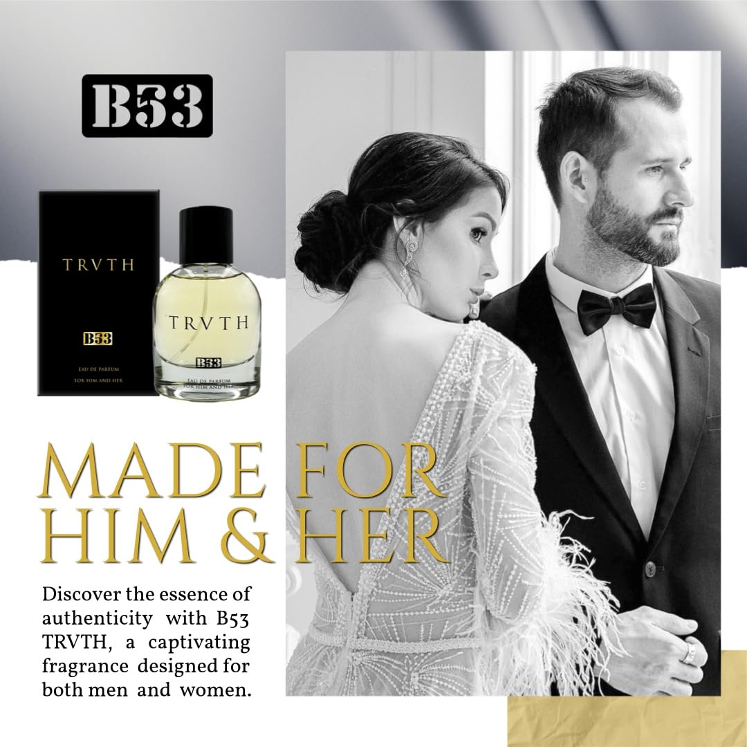 TRVTH Eau De Parfum  Perfume en espray unisex  Fragancias para hombres y mujeres  1.7 onzas líquidas