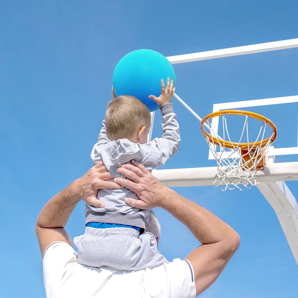 Baloncesto silencioso, baloncesto de espuma, pelota de entrenamiento para interiores, bola de espuma de alta densidad sin revestimiento, suave,