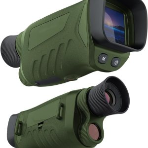 Gafas de visión nocturna, prismáticos digitales de visión nocturna infrarroja de 2.5 K y 48 MP para adultos, alcance de visión nocturna con zoom Gafas de visión nocturna, prismáticos digitales de visión nocturna infrarroja de 2.5 K y 48 MP para adultos, alcance de visión nocturna con zoom