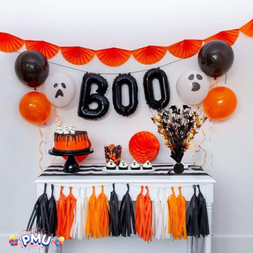 PMU Starburst – Centro de mesa con globos, hermosos centros de mesa para conmemoración, cumpleaños, Halloween, veteranos, fiesta y celebración del