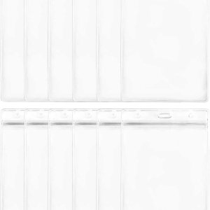 12 soportes transparentes extra grandes de 6 x 4 pulgadas para pasaporte, efectivo, billetes de avión, recibos, tarjetas de crédito, etc 12 soportes transparentes extra grandes de 6 x 4 pulgadas para pasaporte, efectivo, billetes de avión, recibos, tarjetas de crédito, etc