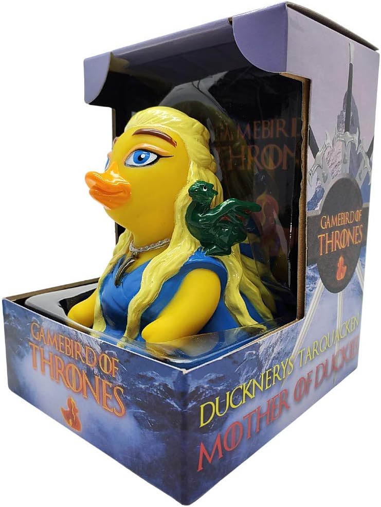 Patos de goma de baño coleccionables, flotantes regalo para niños y adultos de todas las edades (Gamebird of Thrones)