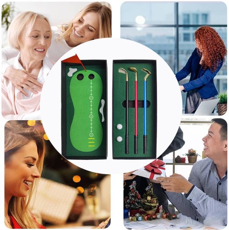 Regalos de bolígrafo de golf para hombres, mujeres y adultos, rellenos únicos de calcetines de Navidad, papá, jefe, compañeros de trabajo, él,