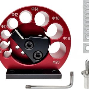 Kit de plantillas para hacer clavijas de 8 a 0.787 in con cuchillas de carburo para carpintería, taladro eléctrico, vara redonda, herramienta Kit de plantillas para hacer clavijas de 8 a 0.787 in con cuchillas de carburo para carpintería, taladro eléctrico, vara redonda, herramienta