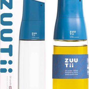 Zuutii Dispensador de aceite de oliva, botella dispensadora de aceite sin goteo para cocina, dispensador de aceite y vinagre, botella de aceite de Zuutii Dispensador de aceite de oliva, botella dispensadora de aceite sin goteo para cocina, dispensador de aceite y vinagre, botella de aceite de