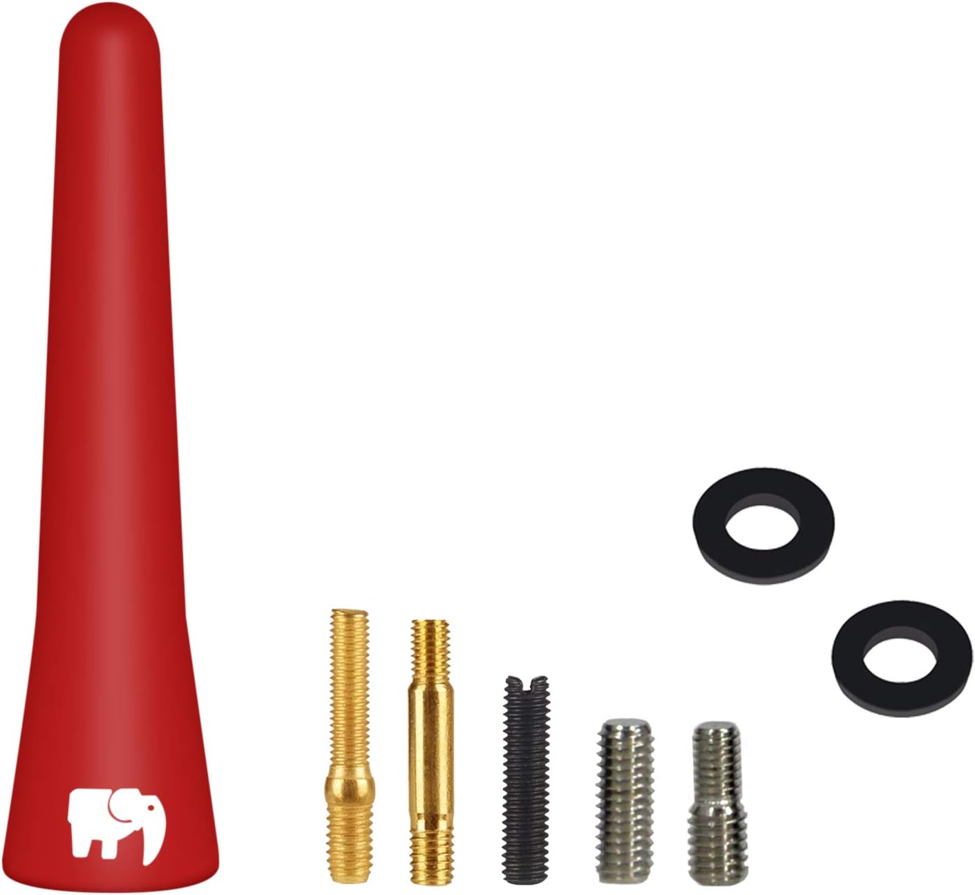 Antena de núcleo de cobre corto de 2.5 pulgadas, compatible con todos los modelos de Mini Cooper, Cooper S, convertible, Countryman, Clubman, Coupé