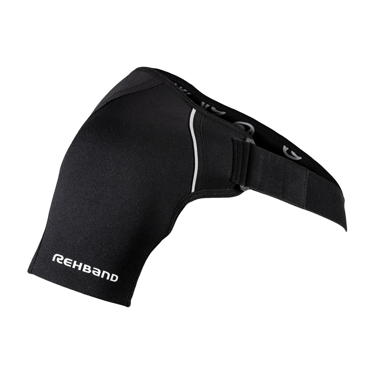 Rehband Soporte de hombro, soporte de hombro de neopreno ajustable para la vida cotidiana y deportes como tenis y béisbol, hombro para izquierda y