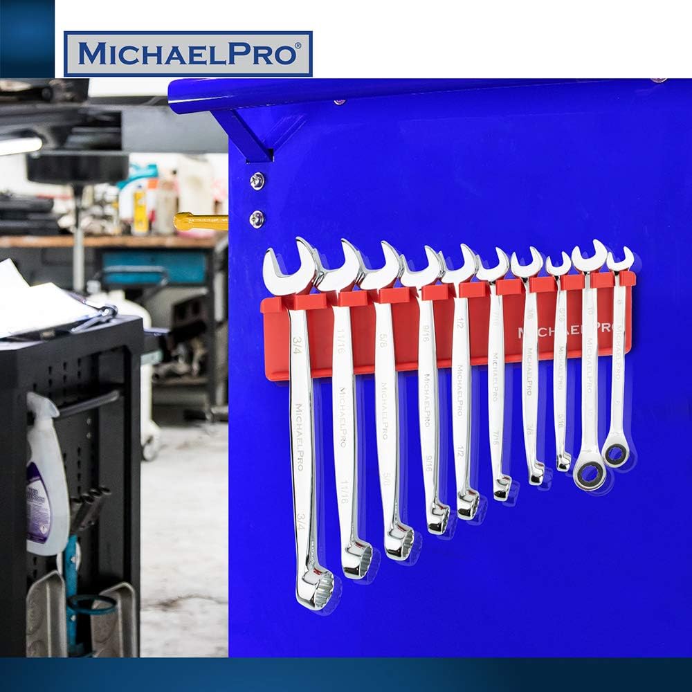 MichaelPro MP014005 – Soporte magnético para llaves, organizador de llaves magnéticas de 10 piezas, soporte para llaves para mantener tus llaves