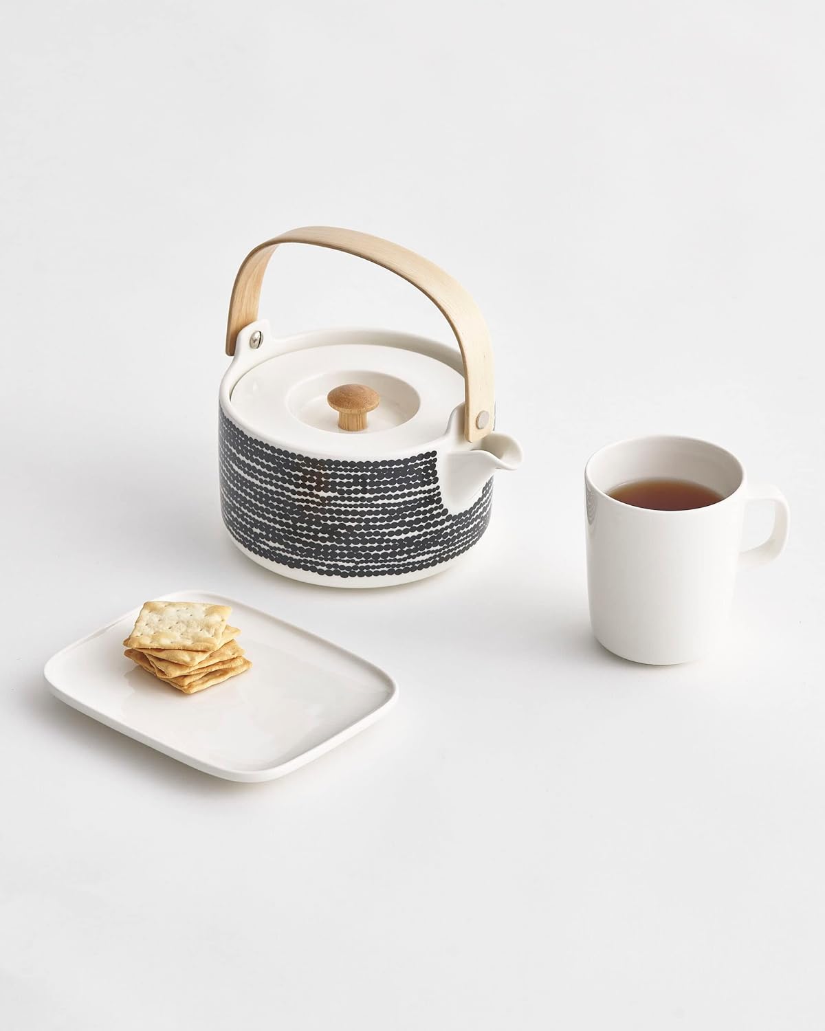 MARIMEKKO – Taza de café Oiva (8.8 onzas, blanco)
