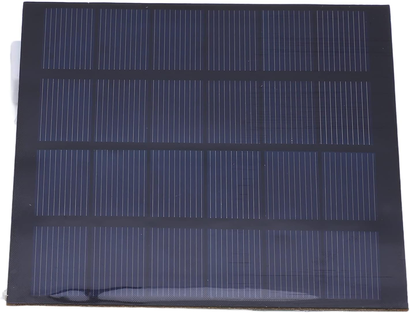 Panel solar monocristalino de 6V 1.5W alta tasa de conversión Tamaño compacto resistente al agua resistente a los rayos UV Diseño para bicicleta