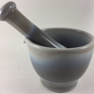 Mortero y mortero – Vidrio – Variedad de tamaños – Fabricado en los Estados Unidos (4 onzas, remolino gris) Mortero y mortero – Vidrio – Variedad de tamaños – Fabricado en los Estados Unidos (4 onzas, remolino gris)