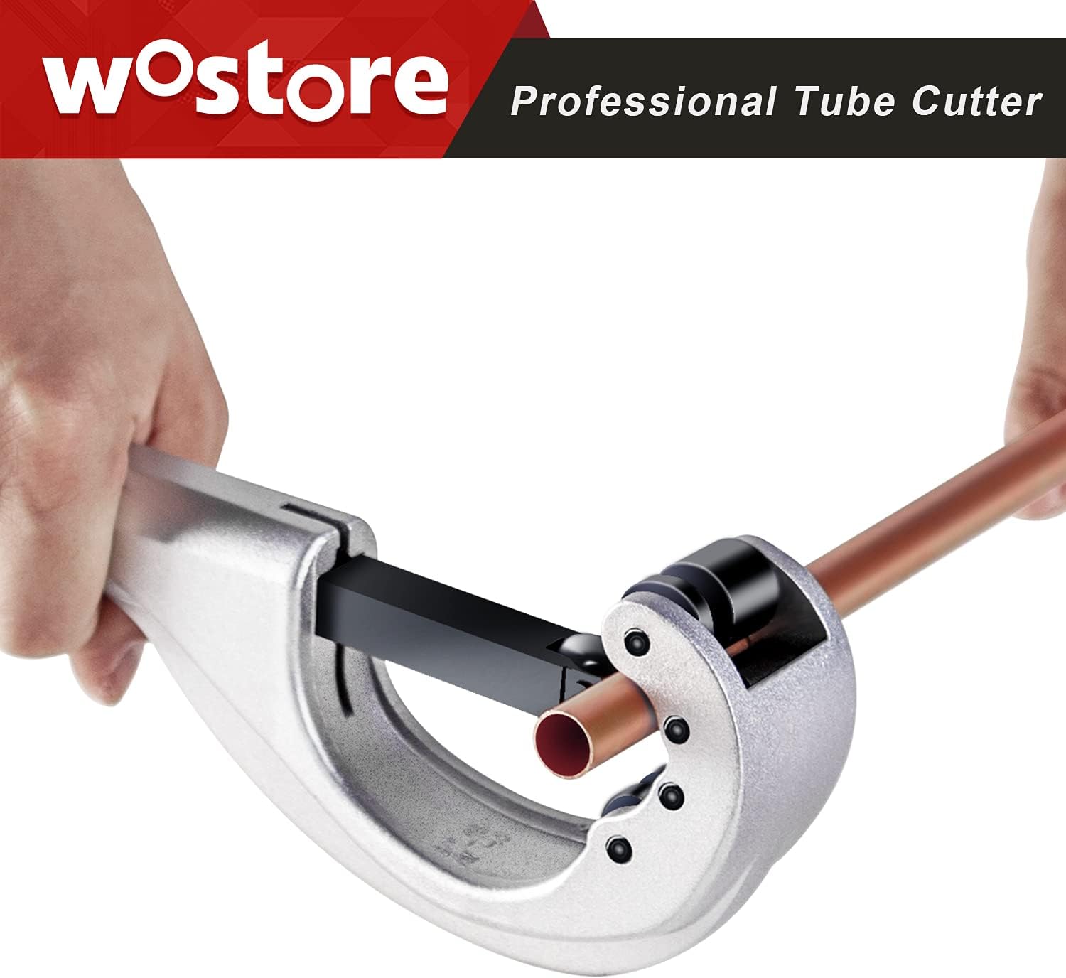 Cortador de tubos Tubo de aluminio PVC de cobre de tubo de 14 a 2-58 pulgadas con cuchilla reemplazable