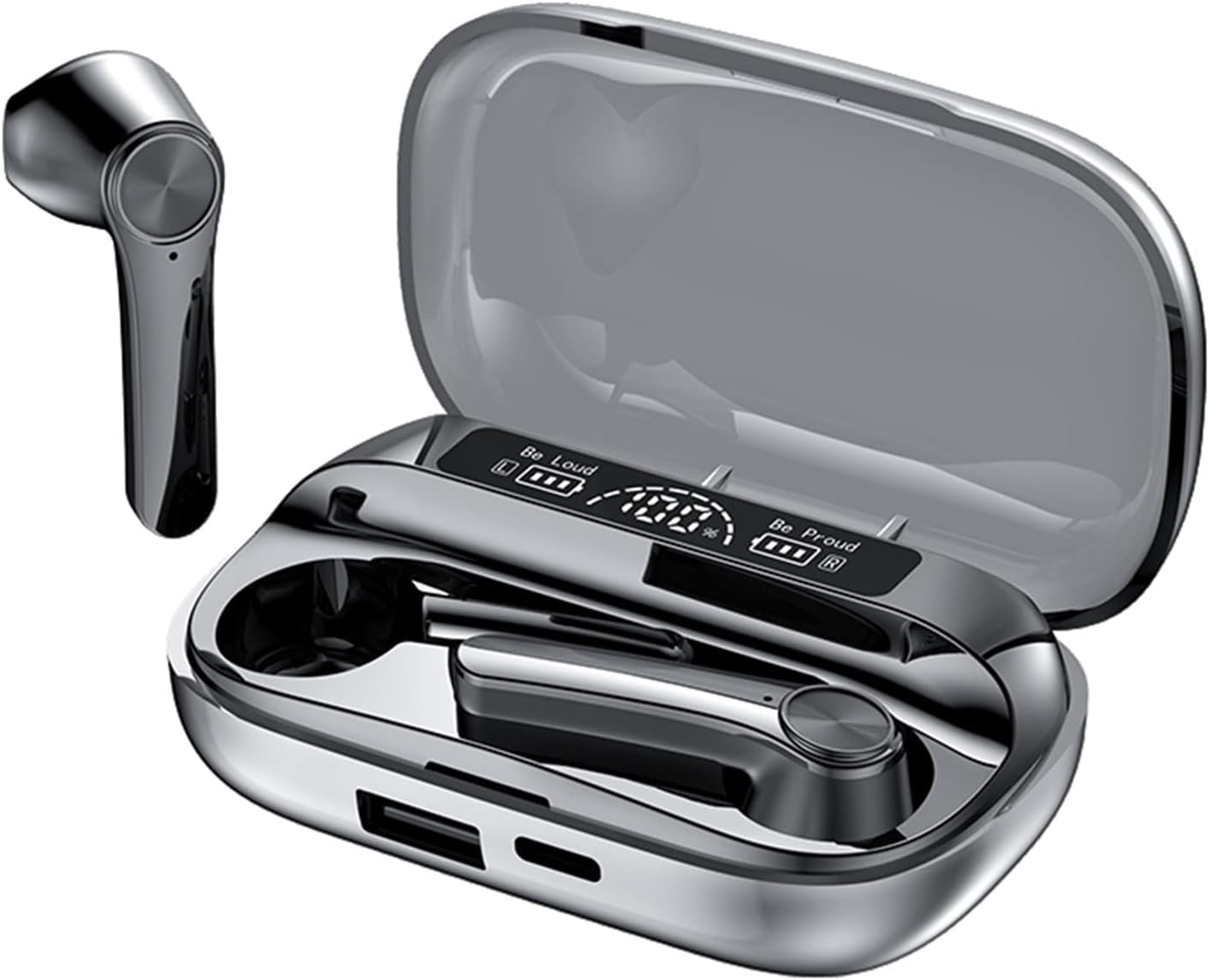 Wireless Earbuds Bluetooth Headphone Wireless Earbuds Bluetooth Headphones Sound Quality Wireless Charging Case Digital LED Intelligence Display