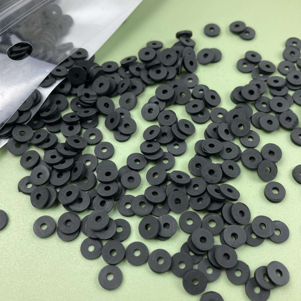 3000 cuentas Heishi de arcilla polimérica, cuentas espaciadoras planas y redondas para hacer joyas, pulseras, collares, aretes, accesorios para