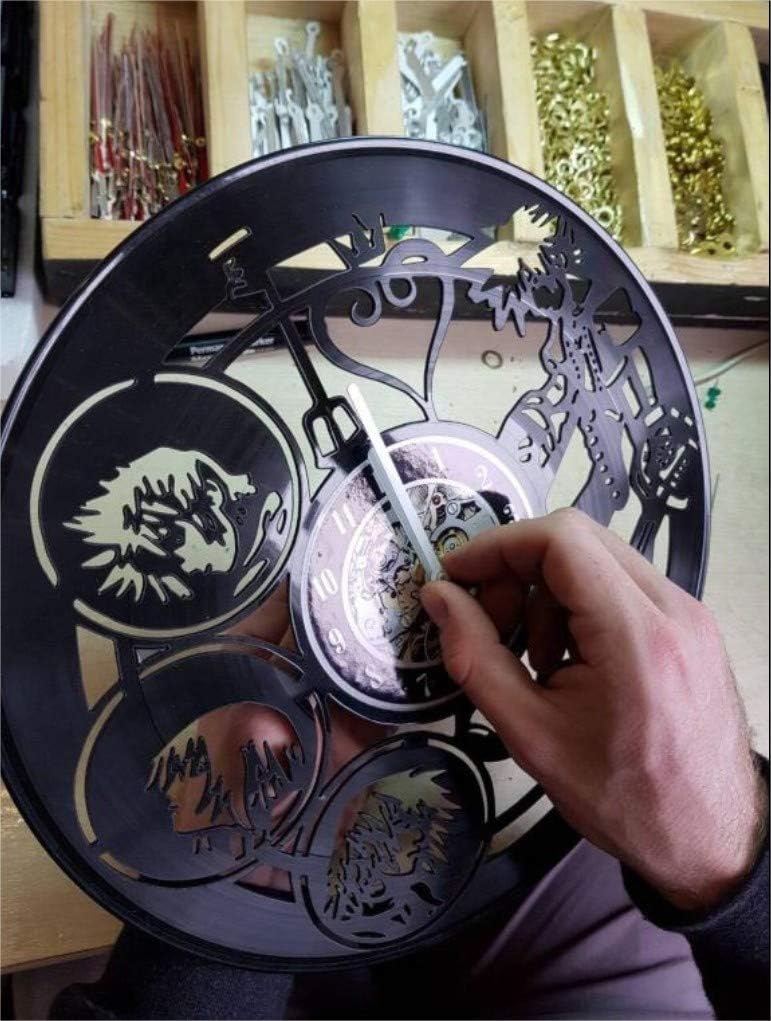 Reloj de pared de vinilo para peluquería, peluquería, peluquero, peluquero, peluquería, regalo para estilista, personaliza tu reloj