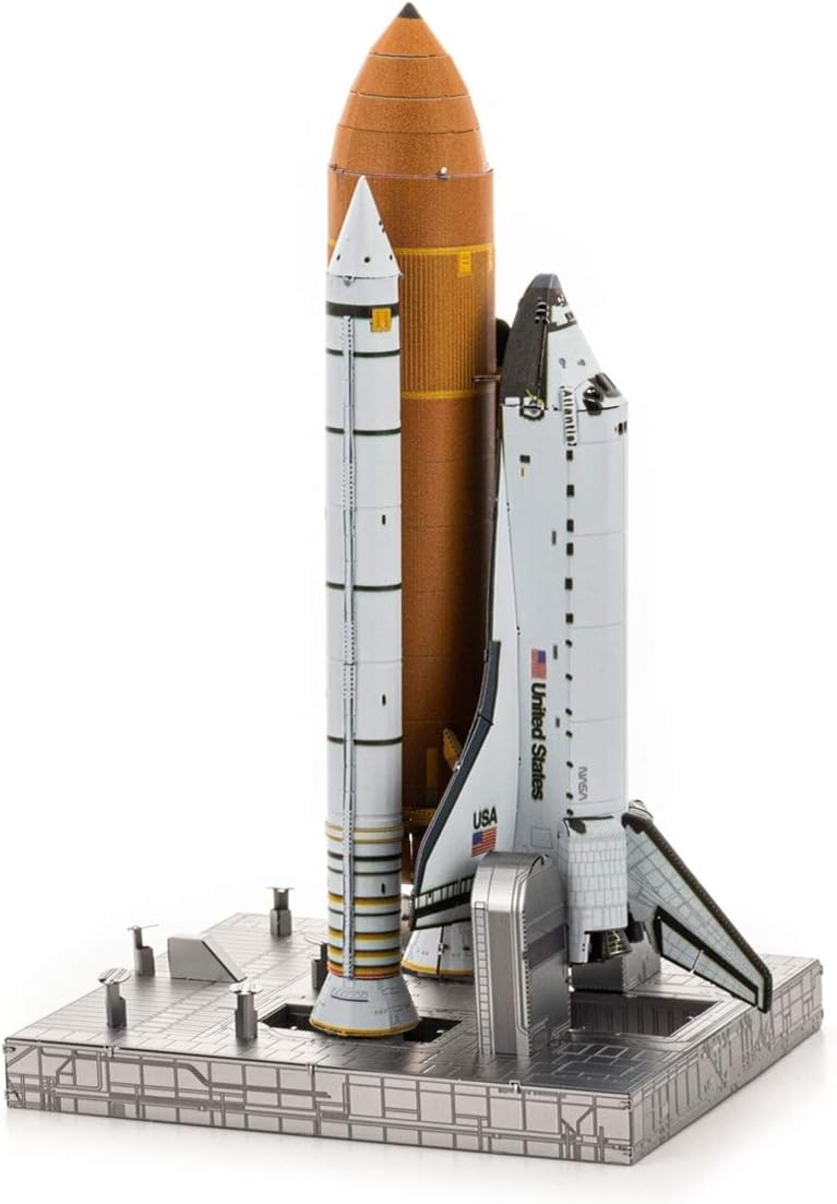 Metal Earth Fascinations Premium Series – Kit de lanzamiento del transbordador espacial 3D