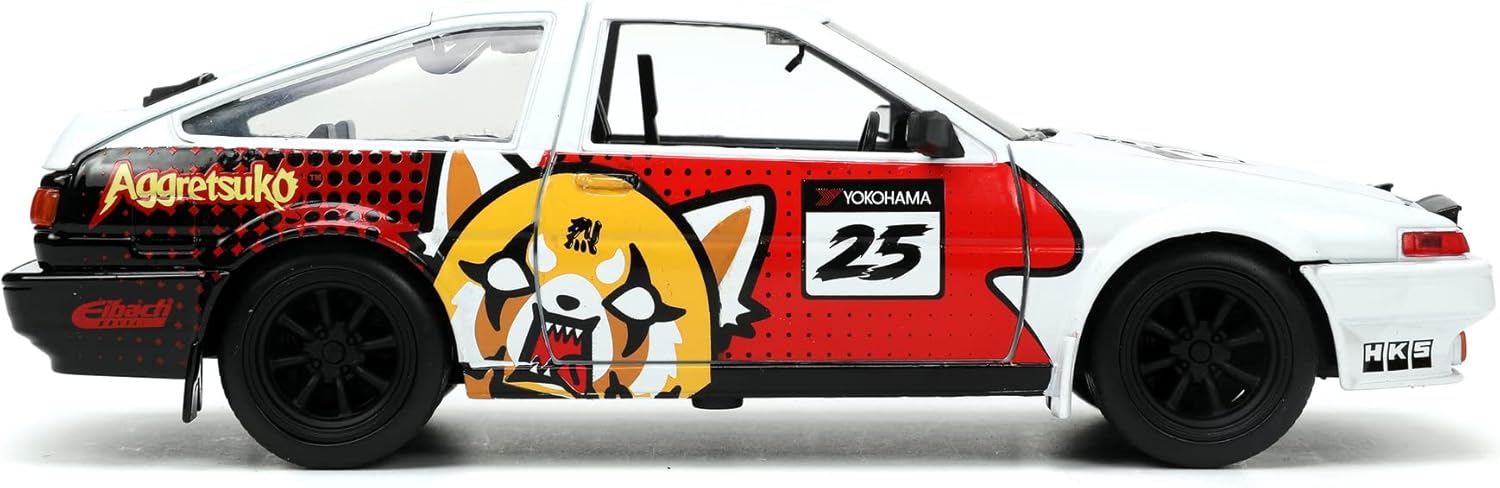 Jada Toys Aggretsuko 1986 Toyota Trueno AE86 124