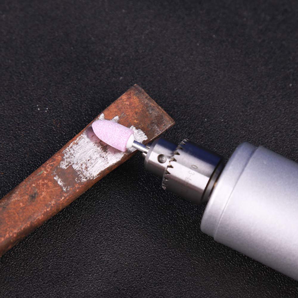 Oudtinx 100 piezas de puntos de piedra abrasiva eléctrica de molienda Dremel Accesorios de pulido Kit de herramientas de rueda de cabeza de molienda