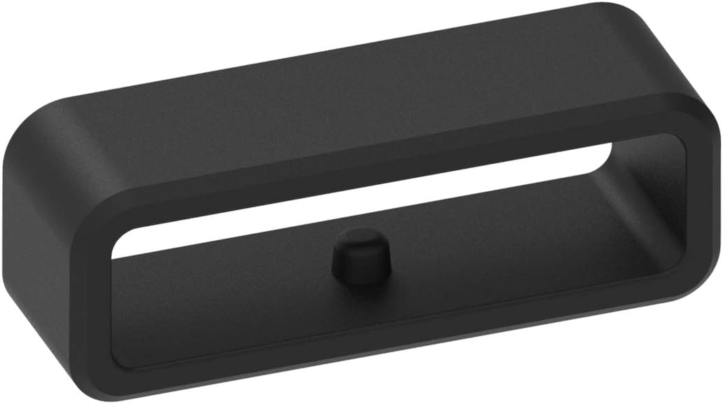 Anillo de cierre de repuesto compatible con Fitbit Charge 6Charge 5Charge 4Charge 3, Charge 3 SECharge 2 Bandas (paquete de 6) Conector de silicona