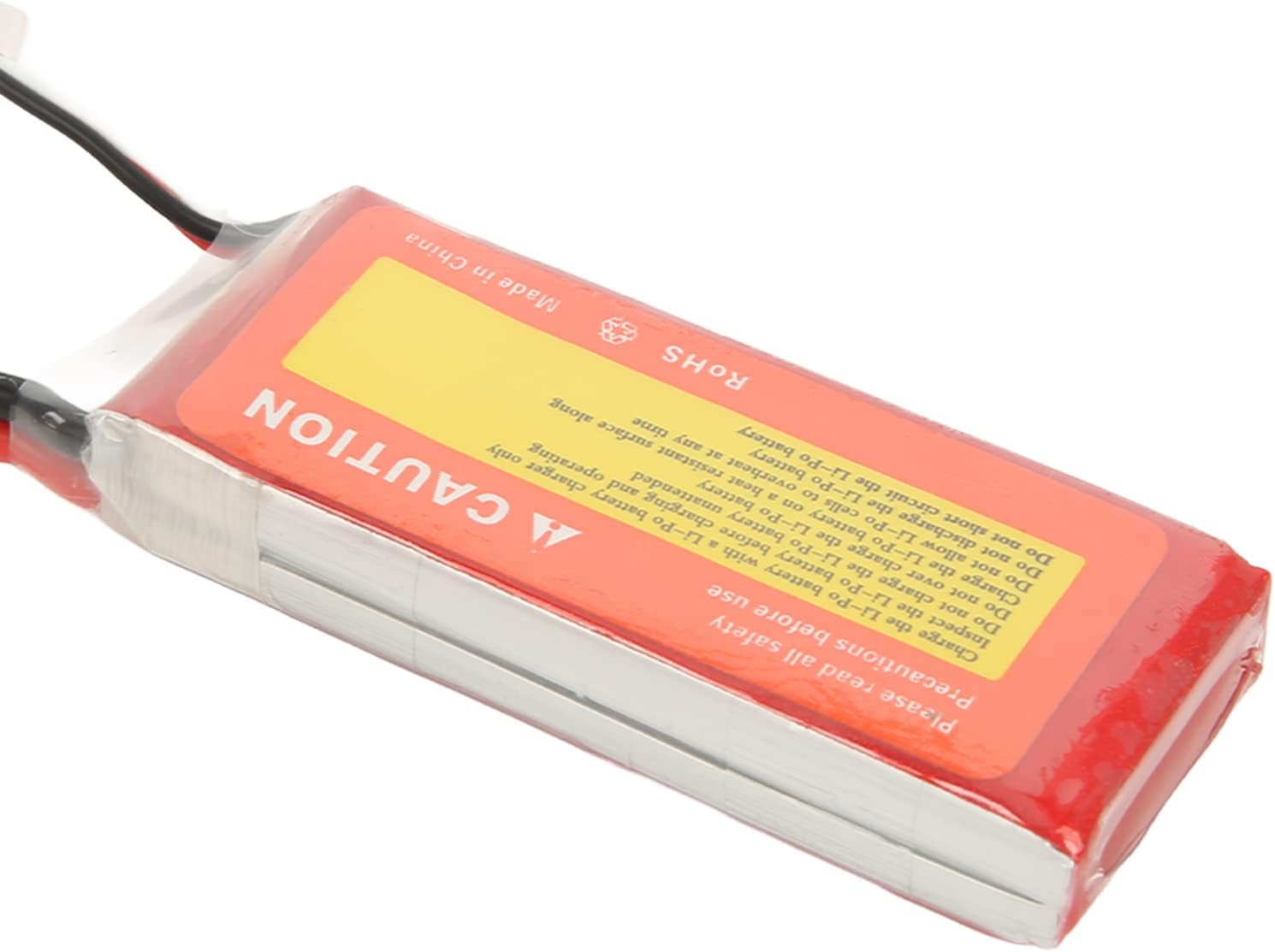 Batería LiPo de 11.1V 1500mAh 100C 3S con enchufe XT60, control remoto por aplicación controlada QAV250 Quadcopter baterías de vehículos