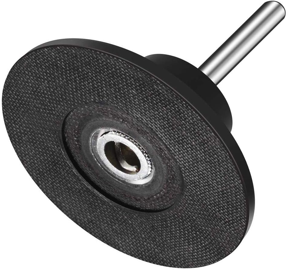 OSGP – Soporte para discos de lijado de 2 pulgadas, vástago de disco de bloqueo de rollo para pulido, lijado, preparación de superficies, vástago de