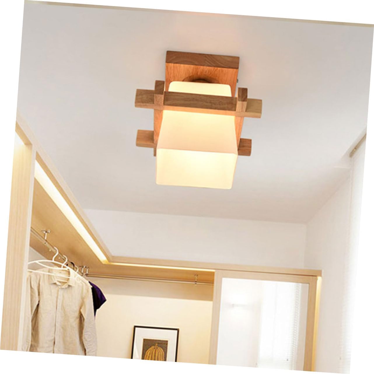 Uonlytech Lámpara de techo de cocina Lámpara de decoración de techo Lámpara de techo Lámpara de techo colgante Lámpara de pared Luces de pasillo