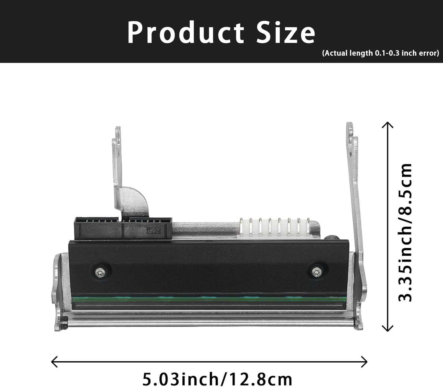 ARTSIM Cabezal de impresión térmico de 203 DPI para impresoras Intermec PM43PM43C – No de pedido 710-129S-001 – Cabezal de impresión de repuesto de