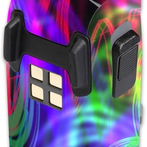 MightySkins Skin compatible con la batería DJI Spark Mini Drone Salpicaduras de neón Funda protectora de vinilo duradera y única Fácil de MightySkins Skin compatible con la batería DJI Spark Mini Drone Salpicaduras de neón Funda protectora de vinilo duradera y única Fácil de