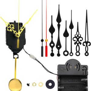 KLKCMS Reloj de cuarzo profesional Mecanismo de movimiento Timbre caja de música DIY reloj de pared Movimiento de alto par accesorio de piezas de KLKCMS Reloj de cuarzo profesional Mecanismo de movimiento Timbre caja de música DIY reloj de pared Movimiento de alto par accesorio de piezas de