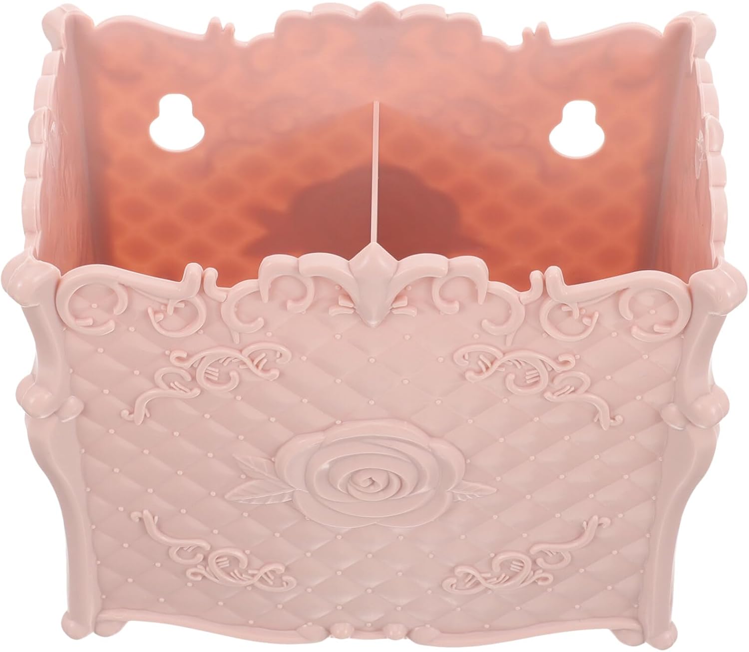 Alipis Soporte para utensilios de cocina, 2 compartimentos, organizador de utensilios, caja organizadora de almacenamiento para cucharas, tenedores,