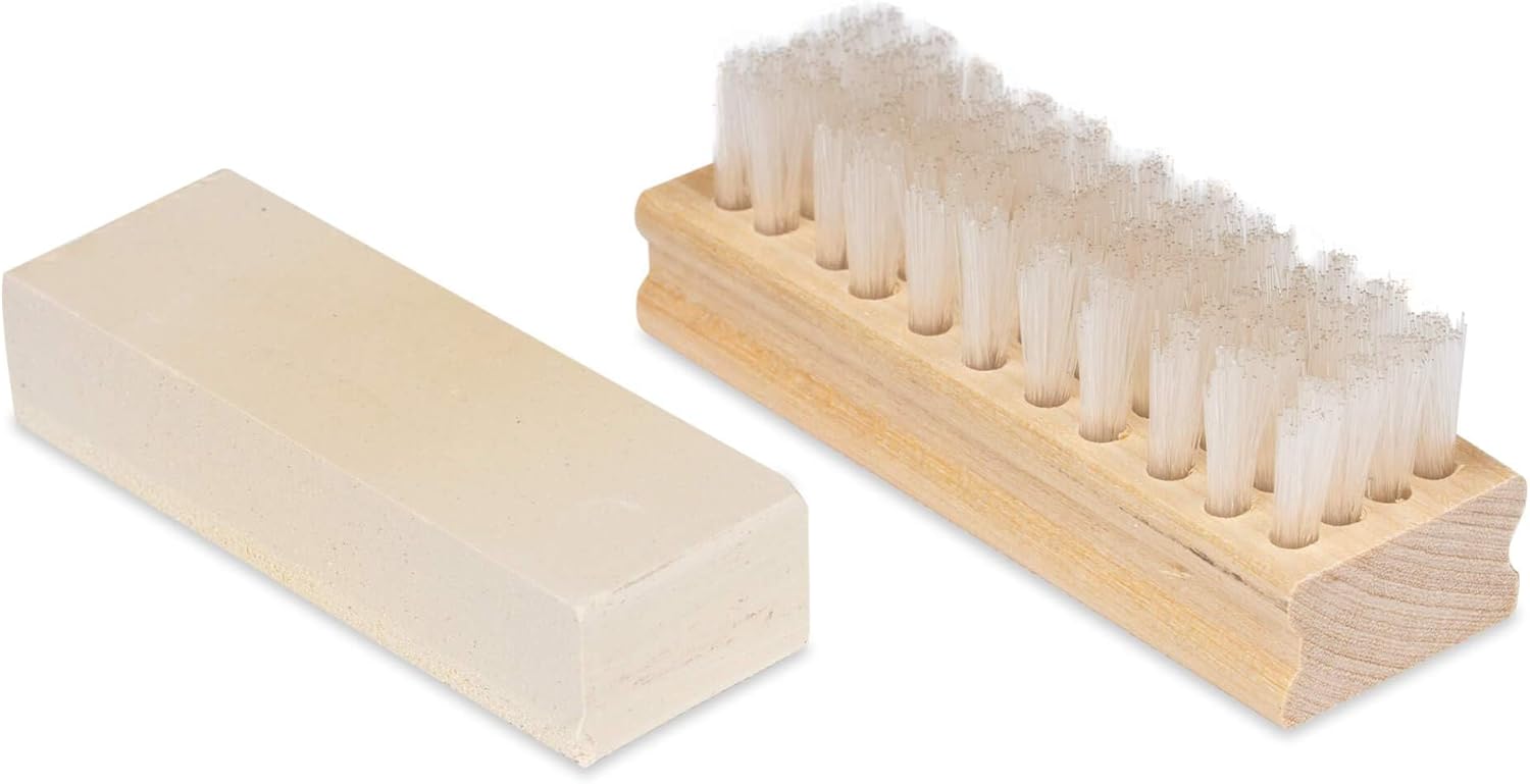 Angelus Easy Cleaner – Limpiador de zapatillas de 8.6 onzas y kit limpiador de gamuzanobuck