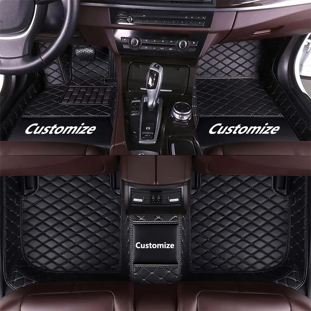 Tapetes de piso de automóvil para 98 % de los sedán, SUV, MPV, automóvil, deportivo, cobertura completa, lindo, para hombres y mujeres, almohadillas