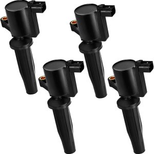 Bobinas de encendido DG504 4 piezas compatibles con Ford 2005-2015 Focus 1.8L 2.0L, 2010-2013 Transit Connect L4 2.0L, reemplazo de bobina para Bobinas de encendido DG504 4 piezas compatibles con Ford 2005-2015 Focus 1.8L 2.0L, 2010-2013 Transit Connect L4 2.0L, reemplazo de bobina para