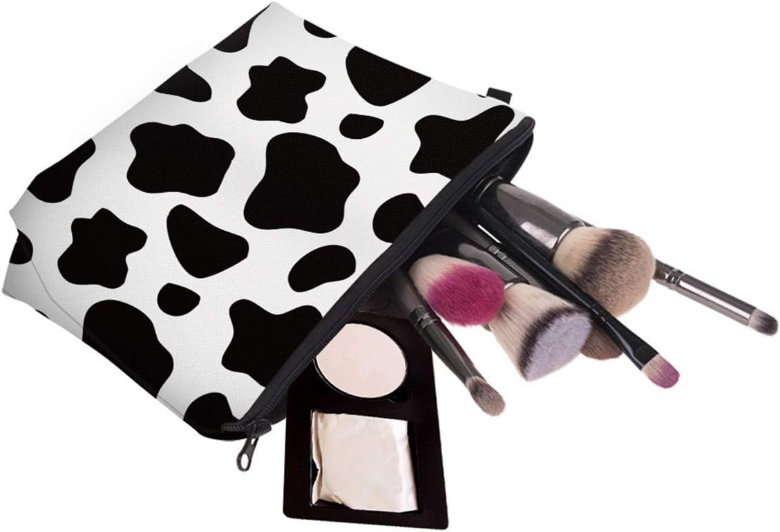 LOOMILOO Pequeña bolsa de maquillaje con estampado de margaritas, bolsa de cosméticos para bolso de mujer, bolsa organizadora para regalo, Color