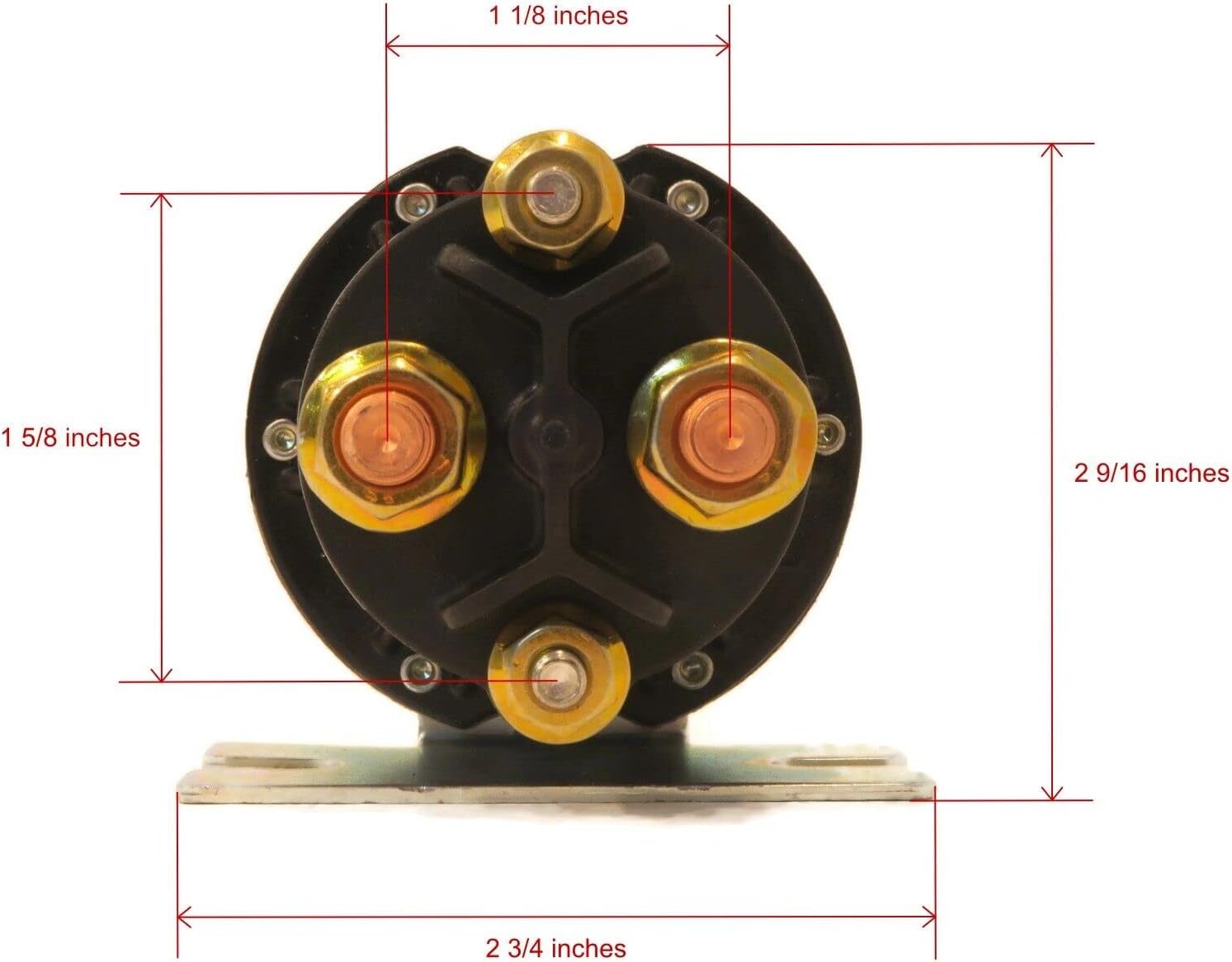 The ROP Shop  Solenoide resistente de 12 voltios, servicio intermitente, 1304719 para puertas elevadoras eléctricas