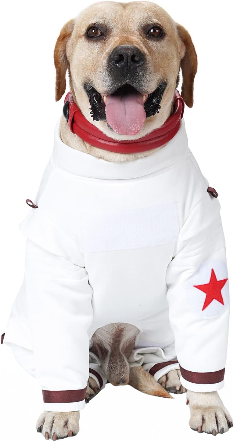 The Space Dog Cosplay Pet Dog Puppy Cat Collar Trajes para Halloween