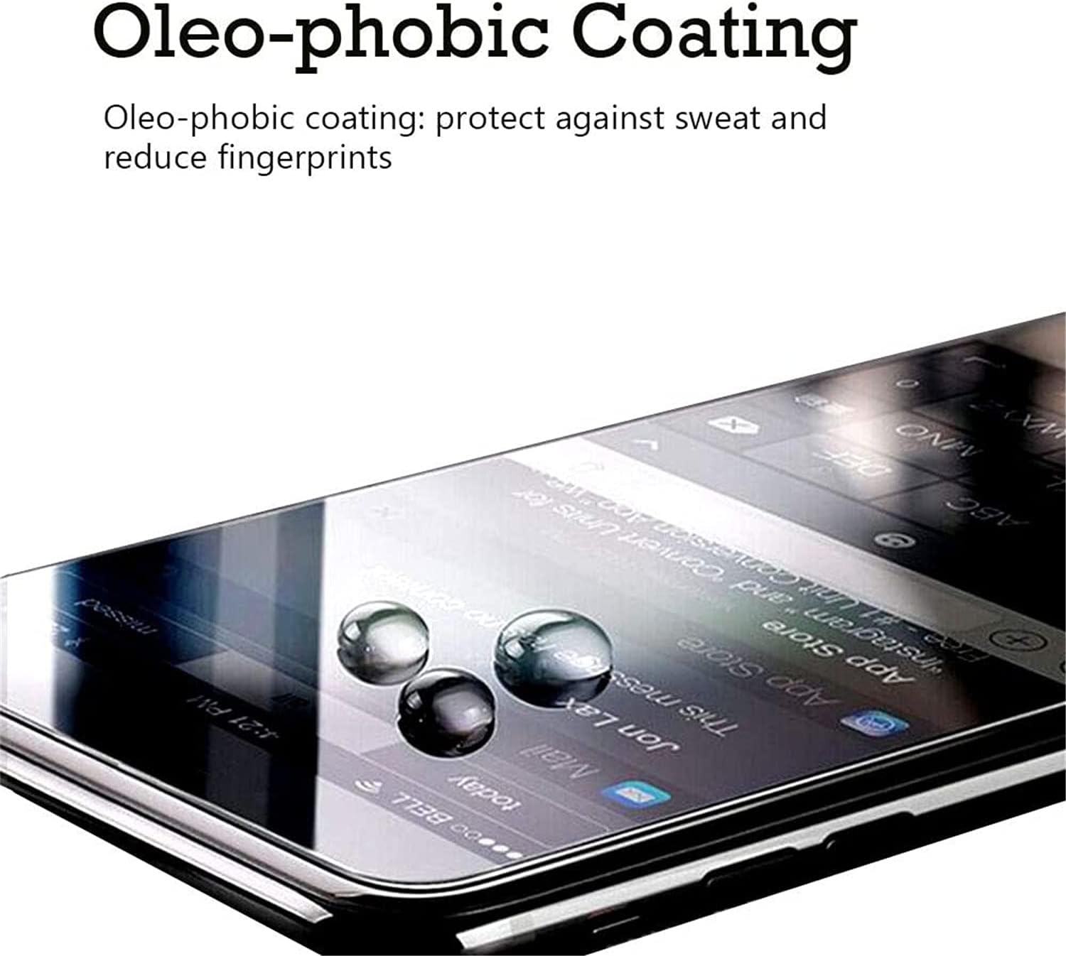 Paquete de 2 protectores de pantalla para Freeyond F9, resistente a los arañazos, sin burbujas, antihuellas, HD, transparente, compatible con