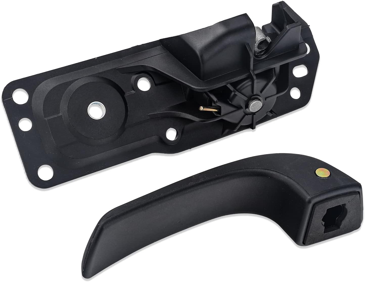 3mirrors Kit de manijas de puerta interior derecha para lado del pasajero, manija de puerta trasera delantera compatible con Chevy Silverado Tahoe