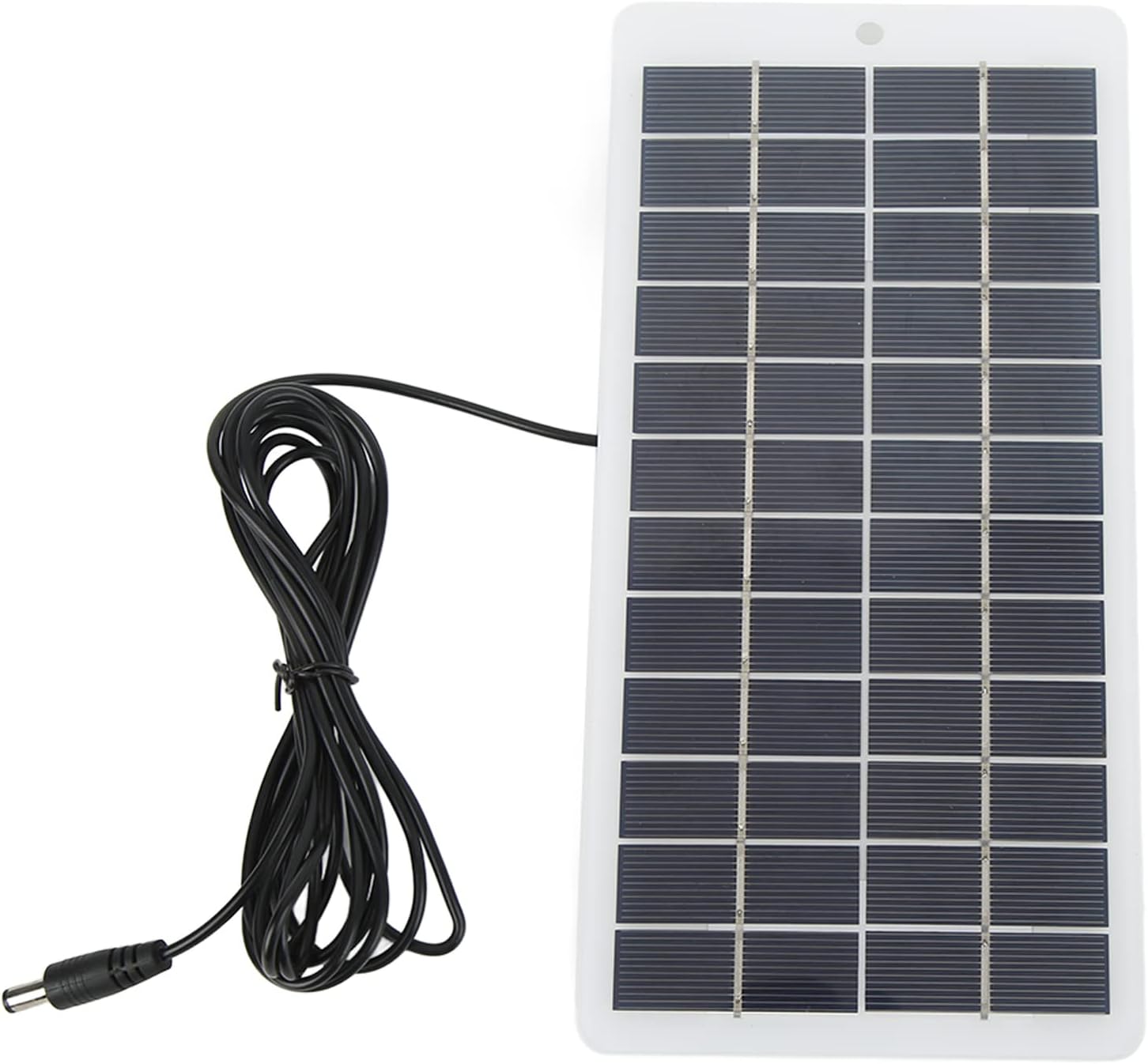 Panel solar, alta tasa de conversión portátil de 12 V de silicona policristalina de carga de panel solar, kit de panel solar para luces de