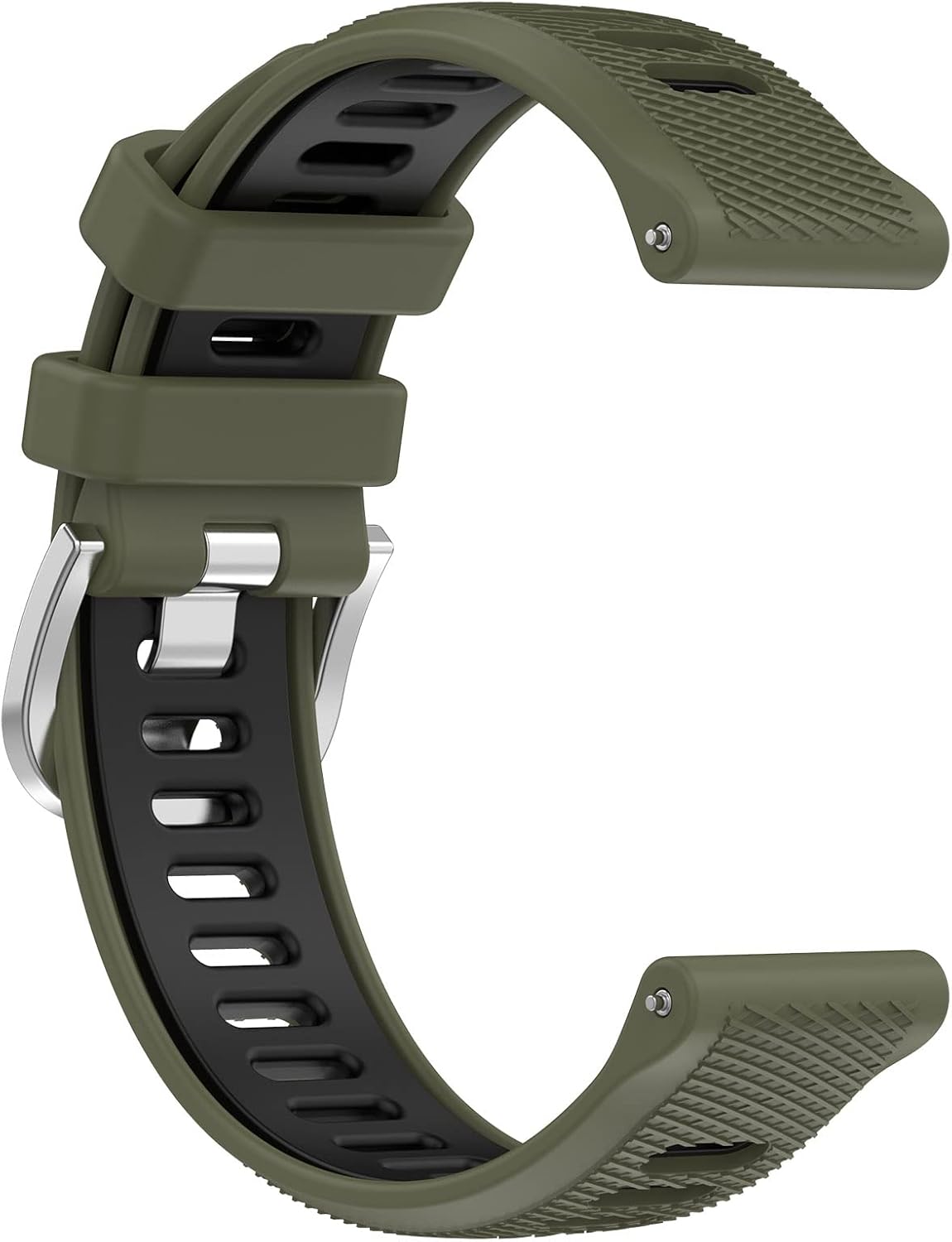 Bandas de silicona diseñadas para NiUFFiT Smart Watch P66LW36LW47 Smartwatch Paquete de 6 correas de 0.866 pulgadas de liberación rápida ajustables