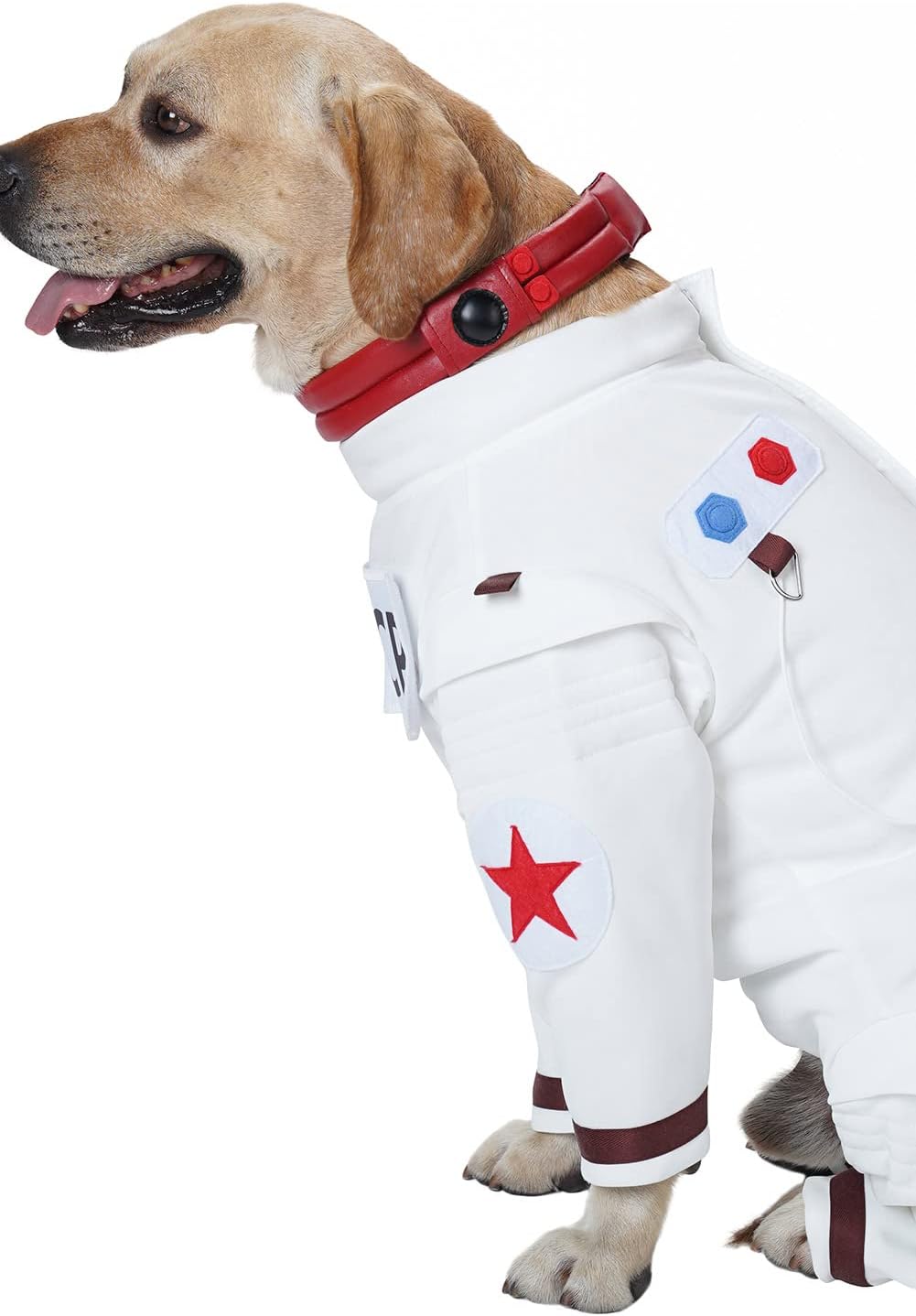 The Space Dog Cosplay Pet Dog Puppy Cat Collar Trajes para Halloween