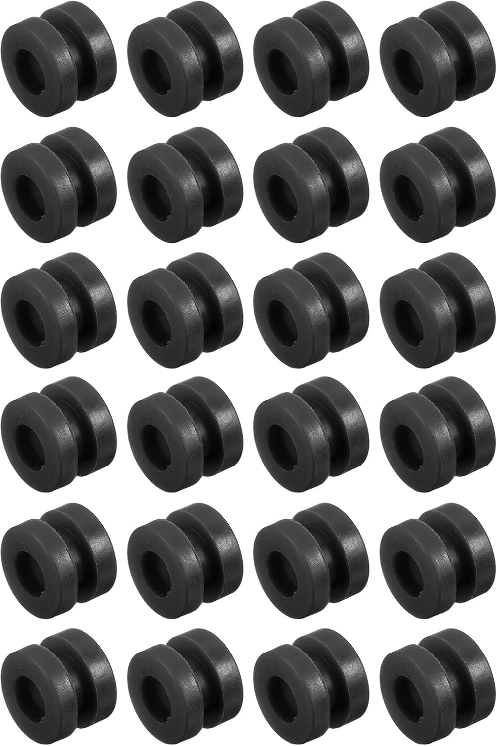 MECCANIXITY Bolas de goma antivibración RC para control remoto F4 F7 controlador de vuelo M3x4.0.236 in bolas de absorción de impactos (negro),
