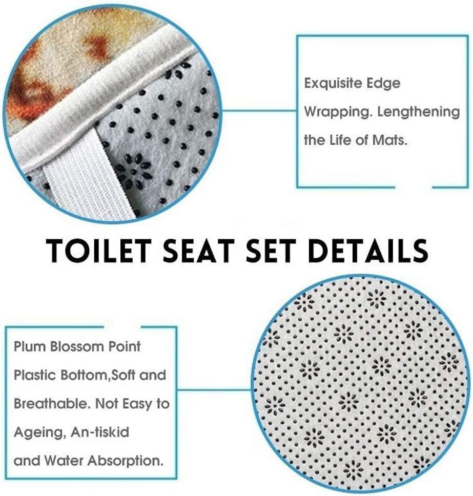 Juego de cortinas de ducha de Navidad con alfombras, cortinas de ducha impermeables de tela navideña para baño con cortina de ducha, juegos de