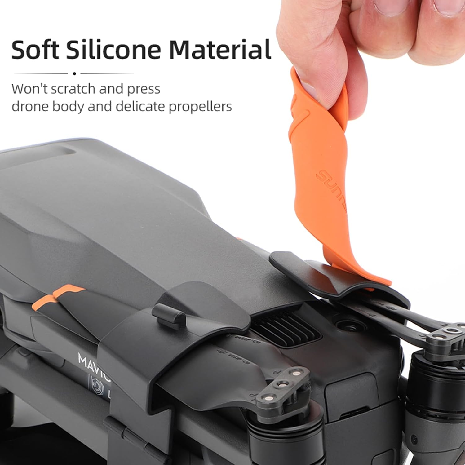 Mavic 3 Soporte de hélice para DJI Mavic 3Mavic 3 Pro Cámara Drone Accesorios, Hélices de silicona Protector Protector Estabilizador Cubierta