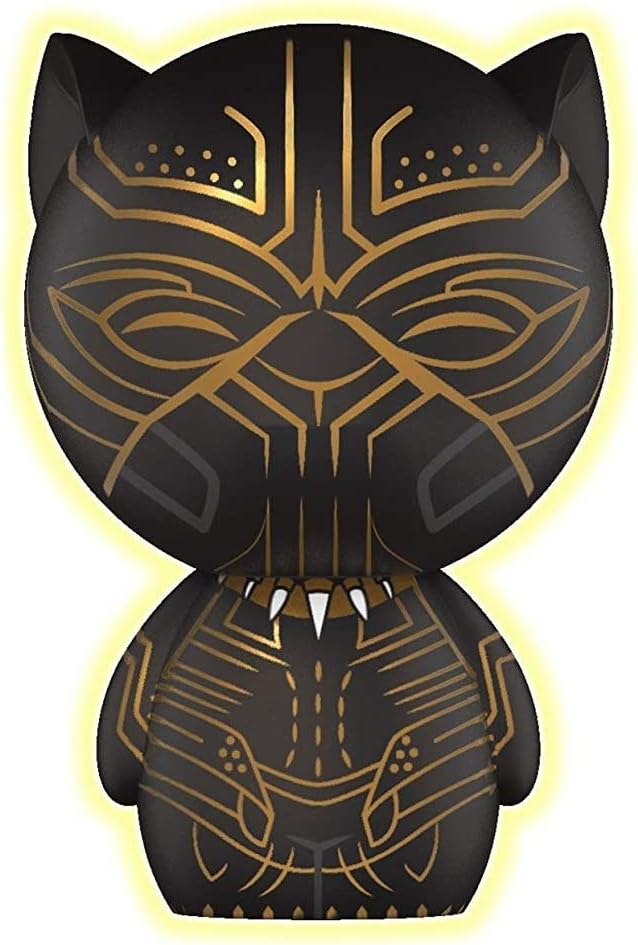 Funko Dorbz Black Panther Movie – Figura coleccionable de Erik Killmonger Yellow Glow